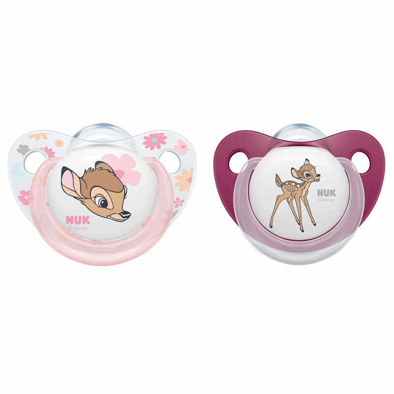 Suzeta Nuk Disney Bambi Silicon M1 0-6 luni