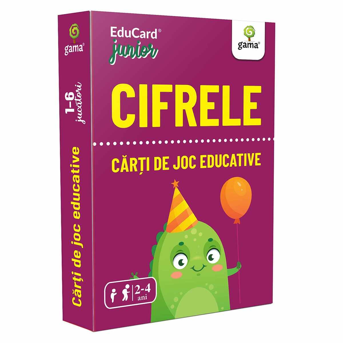 Editura Gama, Carti de joc educative Junior, Cifrele