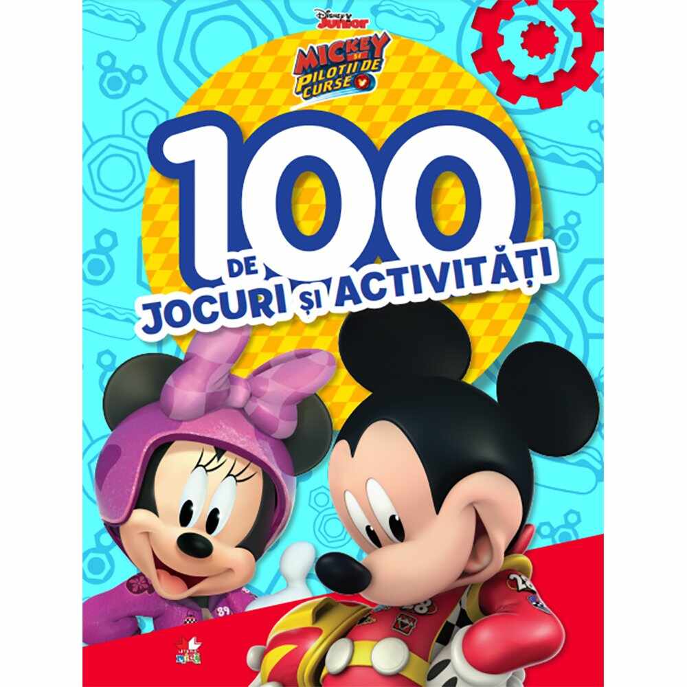 Carte Editura Litera, Disney. Mickey si pilotii de curse. 100 de jocuri si activitati
