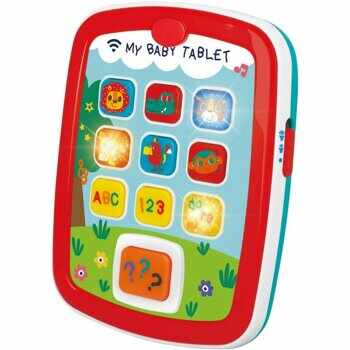 Jucarie pentru bebelusi Hola Toys,prima mea tableta cu sunete si lumini